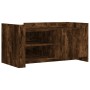 Mesa de centro madera de ingeniería roble ahumado 100x50x50 cm de , Mesas de centro - Ref: Foro24-848364, Precio: 103,46 €, D...