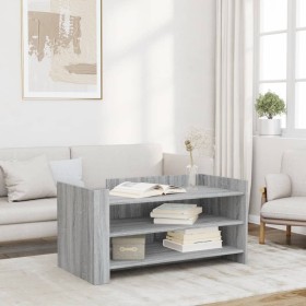 Engineered wood Sonoma gray coffee table 100x50x50 cm by , Coffee table - Ref: Foro24-848351, Price: 106,99 €, Discount: %