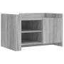 Mesa de centro de madera de ingeniería gris Sonoma 80x50x50 cm de , Mesas de centro - Ref: Foro24-848358, Precio: 90,57 €, De...