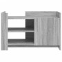 Mesa de centro de madera de ingeniería gris Sonoma 80x50x50 cm de , Mesas de centro - Ref: Foro24-848358, Precio: 90,57 €, De...