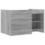 Mesa de centro de madera de ingeniería gris Sonoma 80x50x50 cm de , Mesas de centro - Ref: Foro24-848358, Precio: 90,57 €, De...