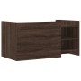 Mesa de centro madera de ingeniería marrón roble 100x50x50 cm de , Mesas de centro - Ref: Foro24-848366, Precio: 106,32 €, De...