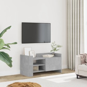 TV stand made of gray concrete engineered wood, measuring 80x35x40 cm. by , TV Furniture - Ref: Foro24-848370, Price: 60,92 €...