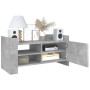 TV stand made of gray concrete engineered wood, measuring 80x35x40 cm. by , TV Furniture - Ref: Foro24-848370, Price: 60,92 €...