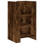 Aparador de madera de ingeniería roble ahumado 45x35x75 cm de , Aparadores - Ref: Foro24-848385, Precio: 57,34 €, Descuento: %