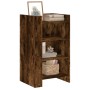 Aparador de madera de ingeniería roble ahumado 45x35x75 cm de , Aparadores - Ref: Foro24-848385, Precio: 57,34 €, Descuento: %