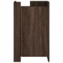 Aparador madera contrachapada marrón roble 45x35x75 cm de , Aparadores - Ref: Foro24-848401, Precio: 75,27 €, Descuento: %