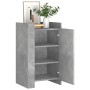 Aparador de madera de ingeniería gris hormigón 45x35x75 cm de , Aparadores - Ref: Foro24-848398, Precio: 73,40 €, Descuento: %