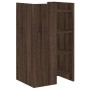 Aparador madera contrachapada marrón roble 45x35x75 cm de , Aparadores - Ref: Foro24-848387, Precio: 62,19 €, Descuento: %