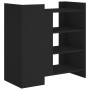 Aparador de madera de ingeniería negro 73,5x35x75 cm de , Aparadores - Ref: Foro24-848403, Precio: 87,81 €, Descuento: %