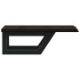 Wall-mounted steel and solid oak wood sink shelf by , bathroom vanities - Ref: Foro24-3302575, Price: 58,50 €, Discount: %