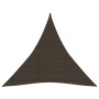 Toldo de vela HDPE marrón 160 g/m² 5x5x5 m de vidaXL, Sombrillas - Ref: Foro24-311812, Precio: 42,66 €, Descuento: %