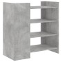 Gray concrete plywood sideboard 73.5x35x75 cm by , Sideboards - Ref: Foro24-848391, Price: 74,99 €, Discount: %