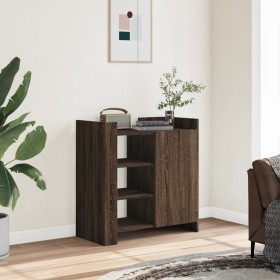 Engineered wood brown oak sideboard 73.5x35x75 cm by , Sideboards - Ref: Foro24-848408, Price: 87,99 €, Discount: %