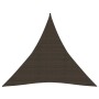 Toldo de vela marrón HDPE 160 g/m² 3x3x3 m de vidaXL, Sombrillas - Ref: Foro24-311802, Precio: 25,49 €, Descuento: %