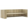 Estante de pared madera ingeniería roble Sonoma 100x35x30,5 cm de , Estantes y estanterías - Ref: Foro24-848460, Precio: 42,7...