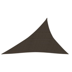 Brown HDPE sail shade 160 g/m² 4x5x6.8 m by vidaXL, Umbrellas - Ref: Foro24-311816, Price: 39,11 €, Discount: %