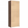 Aparador alto madera de ingeniería marrón roble 70x42,5x185 cm de , Aparadores - Ref: Foro24-3281377, Precio: 175,09 €, Descu...