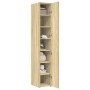 Aparador de madera de ingeniería roble Sonoma 30x42,5x185 cm de , Aparadores - Ref: Foro24-3281394, Precio: 133,72 €, Descuen...