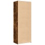 Aparador alto madera de ingeniería roble ahumado 70x42,5x185 cm de , Aparadores - Ref: Foro24-3281431, Precio: 186,99 €, Desc...