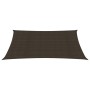 Sail awning HDPE brown 160 g/m² 3.5x4.5 m by vidaXL, Umbrellas - Ref: Foro24-311791, Price: 49,63 €, Discount: %