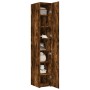 Aparador de madera de ingeniería roble ahumado 30x42,5x185 cm de , Aparadores - Ref: Foro24-3281396, Precio: 124,33 €, Descue...