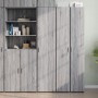 Aparador de madera de ingeniería gris Sonoma 40x42,5x185 cm de , Aparadores - Ref: Foro24-3281404, Precio: 139,99 €, Descuent...