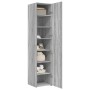 Aparador de madera de ingeniería gris Sonoma 40x42,5x185 cm de , Aparadores - Ref: Foro24-3281404, Precio: 139,99 €, Descuent...