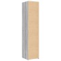 Aparador de madera de ingeniería gris Sonoma 40x42,5x185 cm de , Aparadores - Ref: Foro24-3281404, Precio: 139,99 €, Descuent...