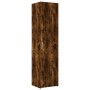 Aparador de madera de ingeniería roble ahumado 45x42,5x185 cm de , Aparadores - Ref: Foro24-3281410, Precio: 150,40 €, Descue...