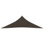 Sail awning HDPE brown 160 g/m² 3.5x3.5x4.9 m by vidaXL, Umbrellas - Ref: Foro24-311807, Price: 20,64 €, Discount: %