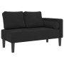 Schwarzes Samtsofa mit Kissenbank von , Tagesbetten - Ref: Foro24-4007576, Preis: 173,71 €, Rabatt: %