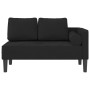 Schwarzes Samtsofa mit Kissenbank von , Tagesbetten - Ref: Foro24-4007576, Preis: 173,71 €, Rabatt: %