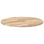 Solid acacia wood round table top Ø80x2 cm by , Table tops - Ref: Foro24-4008686, Price: 82,70 €, Discount: %