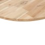 Solid acacia wood round table top Ø80x2 cm by , Table tops - Ref: Foro24-4008686, Price: 82,70 €, Discount: %