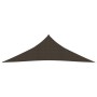 Brown HDPE sail awning 160 g/m² 5x5x6 m by vidaXL, Umbrellas - Ref: Foro24-311815, Price: 45,41 €, Discount: %