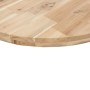 Tablero de mesa redondo madera maciza de acacia Ø80x4 cm de , Tableros para mesas - Ref: Foro24-4008692, Precio: 128,54 €, De...