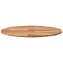 Tablero de mesa redondo madera maciza de acacia Ø90x2 cm de , Tableros para mesas - Ref: Foro24-4008699, Precio: 96,57 €, Des...