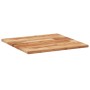 Solid acacia wood square table top 60x60x2 cm by , Table tops - Ref: Foro24-4008720, Price: 45,31 €, Discount: %