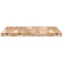 Solid acacia wood square table top 70x70x4 cm by , Table tops - Ref: Foro24-4008715, Price: 85,89 €, Discount: %