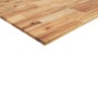 Tablero de mesa cuadrado madera maciza acacia 80x80x2 cm de , Tableros para mesas - Ref: Foro24-4008722, Precio: 80,30 €, Des...