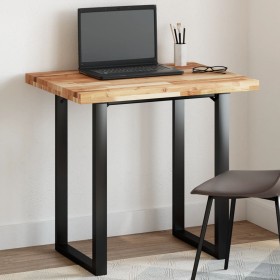 Rectangular solid acacia wood table top 80x60x4 cm by , Table tops - Ref: Foro24-4008858, Price: 94,99 €, Discount: %