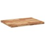 Massiver rechteckiger Tisch aus Akazienholz 80x60x4 cm. von , Tischplatten - Ref: Foro24-4008858, Preis: 94,83 €, Rabatt: %