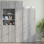 Engineered wood Sonoma gray wall cabinet 40x42.5x40 cm by , Sideboards - Ref: Foro24-846101, Price: 42,99 €, Discount: %