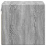 Engineered wood Sonoma gray wall cabinet 40x42.5x40 cm by , Sideboards - Ref: Foro24-846101, Price: 42,99 €, Discount: %