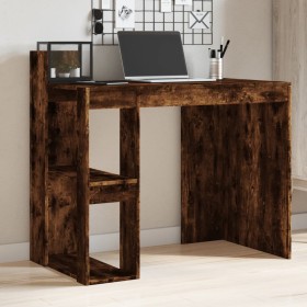 Engineered wood smoked oak desk 103.5x56.5x94 cm by , Desks - Ref: Foro24-847979, Price: 93,99 €, Discount: %