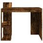 Escritorio madera de ingeniería roble ahumado 103,5x56,5x94 cm de , Escritorios - Ref: Foro24-847979, Precio: 92,83 €, Descue...