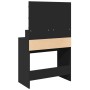 Black vanity with LED lights 80x41x134.5 cm by , Bedroom Dressers - Ref: Foro24-848186, Price: 139,95 €, Discount: %