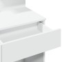 Dresser with white LED lights 100x40x130 cm by , Bedroom Dressers - Ref: Foro24-848199, Price: 153,95 €, Discount: %