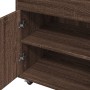 Engineered wood brown oak bar cart 60x39.5x89 cm by , Sideboards - Ref: Foro24-848275, Price: 107,68 €, Discount: %